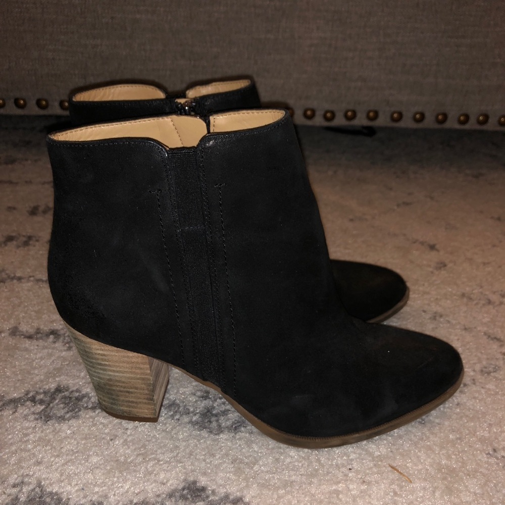 Franco Sarto black booties